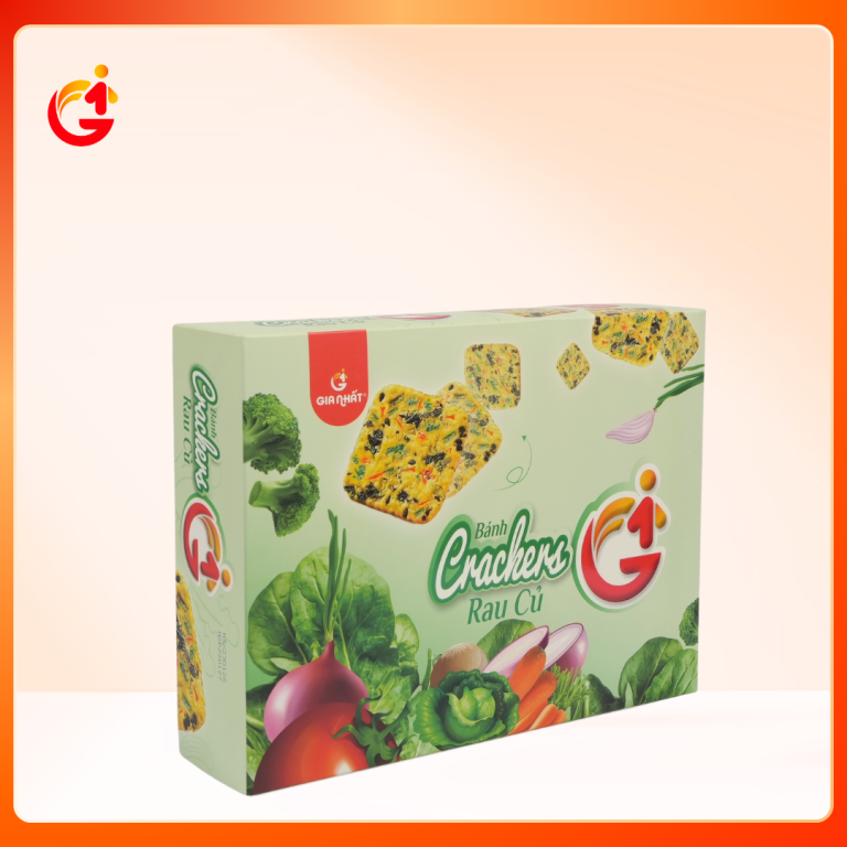 BÁNH CRACKERS RAU CỦ 128G